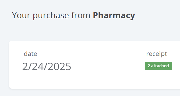 Upload multiple HSA receipts to a transaction