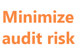 Reduce Audit Risk